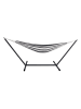 Lifa Living Hamak w kolorze czarno-białym - 290 x 100 x 100 cm