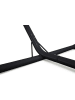 Lifa Living Hamak w kolorze czarno-białym - 290 x 100 x 100 cm