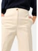 Hessnatur Spodnie w kolorze kremowym