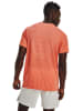 Under Armour Koszulka "Seamless Stride" w kolorze pomarańczowym do biegania