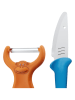 WMF 2tlg. Kinder-Küchenhelfer-Set "Animal" in Orange/ Blau