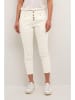 Cream Spijkerbroek - slim fit - crème