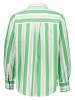 Gina Tricot Blouse groen/wit
