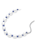 Pandora Srebrna bransoletka z perłami