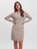 Vero Moda Gebreide jurk "Vmdoffy" beige