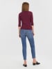 Vero Moda Longsleeve "Panda" pruimkleurig