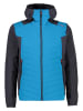 CMP Hybride jas turquoise/zwart