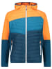 CMP Hybridjacke in Petrol/ Orange