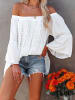 Milan Kiss Bluse in Weiß