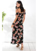Milan Kiss Kleid in Schwarz/ Apricot
