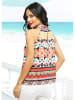 Milan Kiss Top rood/meerkleurig