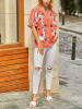 Milan Kiss Bluse in Orange