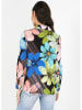 Milan Kiss Bluse in Schwarz/ Bunt