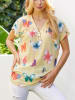 Milan Kiss Shirt in Gelb/ Bunt