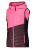 CMP Doorgestikte bodywarmer bordeaux/roze