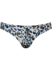 Naturana Figi bikini w kolorze kremowym ze wzorem