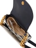Guess Torebka w kolorze kremowo-czarnym - 18 x 14 x 6 cm