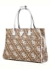 Guess Shopper lichtbruin/wit - (B)45,4 x (H)32 x (D)19 cm