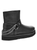 UGG Lammfell-Boots "Classic Mini Deconstructed" in Schwarz