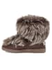 UGG Boots met lamsvacht "Posh Mini Fur" bruin