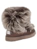UGG Boots met lamsvacht "Posh Mini Fur" bruin