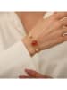 WOOW Vergulde armband met edelstenen