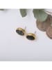 WOOW Vergold. Ohrstecker mit Edelsteinenen
