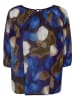 Zero Blouse blauw/bruin