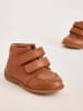 bisgaard Leren loopleerschoenen cognackleurig