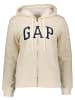 GAP Sweatjacke in Beige