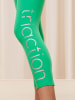 Triumph Legginsy sportowe w kolorze zielonym