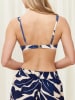 Triumph Biustonosz bikini "Summer Allure" w kolorze granatowo-kremowym