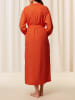 Triumph Sukienka "Thermal MyWear" w kolorze pomarańczowym ze wzorem