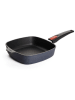 Woll Bratpfanne "Diamond Lite" in Schwarz - (L)22 x (B)22 cm