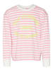 Vero Moda Girl Sweatshirt "Nella" lichtroze/wit