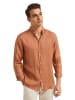Polo Club Linnen blouse - custom fit - lichtbruin