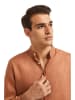 Polo Club Lniana koszula - Custom fit - w kolorze jasnobrązowym