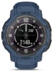 Garmin GPS-Smartwatch "Instinct® Crossover Solar" in Dunkelblau/ Anthrazit