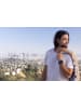 Garmin GPS-Smartwatch "Instinct® Crossover Solar" in Dunkelblau/ Anthrazit