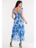 Awama Jurk blauw