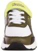 Kappa Sneakers "Harlem" in Weiß/ Khaki/ Gelb