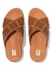 fitflop Sleehakslippers lichtbruin