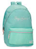 Pepe Jeans Rucksack in Türkis - (B)31 x (H)44 x (T)17,5 cm