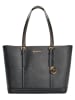 Michael Kors Leder-Shopper in Schwarz - (B)44 x (H)29 x (T)16 cm