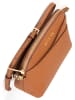Michael Kors Leren schoudertas lichtbruin - (B)21 x (H)17 x (D)9 cm