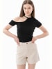 Mieles Shirt in Schwarz
