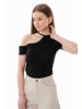 Mieles Shirt in Schwarz