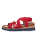 Ara Shoes Leren sleehaksandalen rood