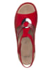 Ara Shoes Leren sandalen rood