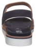 Ara Shoes Leder-Sandalen in Dunkelblau